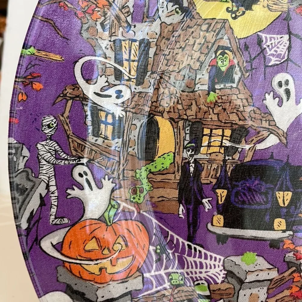 2/$20 HALLOWEEN TREAT 10” GLASS PLATE‎